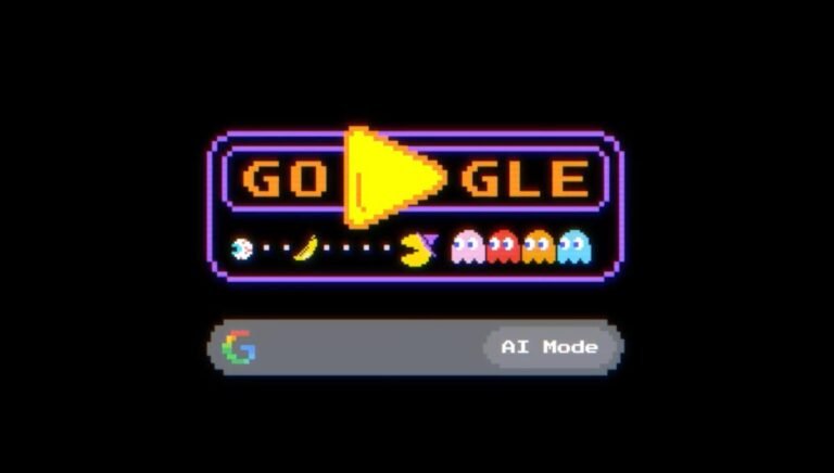 Google celebrates Pac-Man’s 45th anniversary with a Halloween Doodle