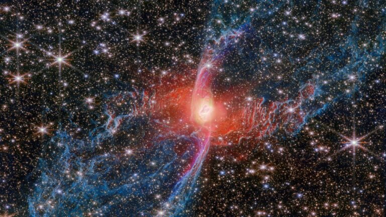 Giant cosmic arachnid spotted by James Webb telescope could resemble the future of our own solar system