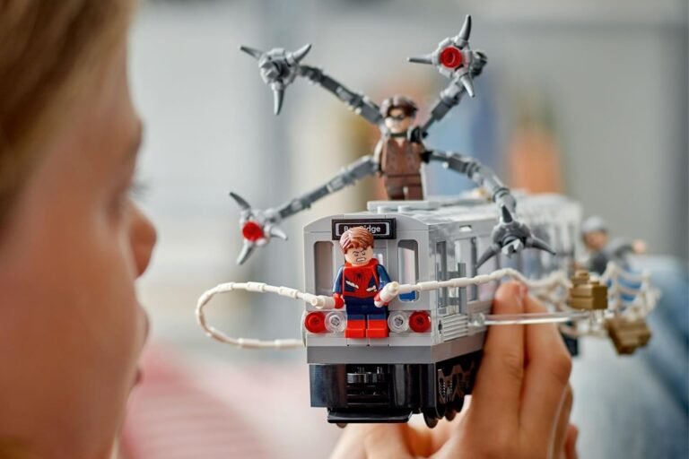 The Iconic Spider-Man 2 Train Scene Comes to LEGO, Now Selling for Pennies on Amazon