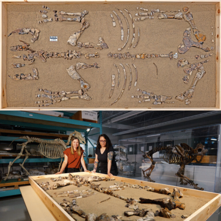 Ancient ‘frosty’ rhino from Canada’s High Arctic rewrites what scientists thought they knew about the North Atlantic Land Bridge