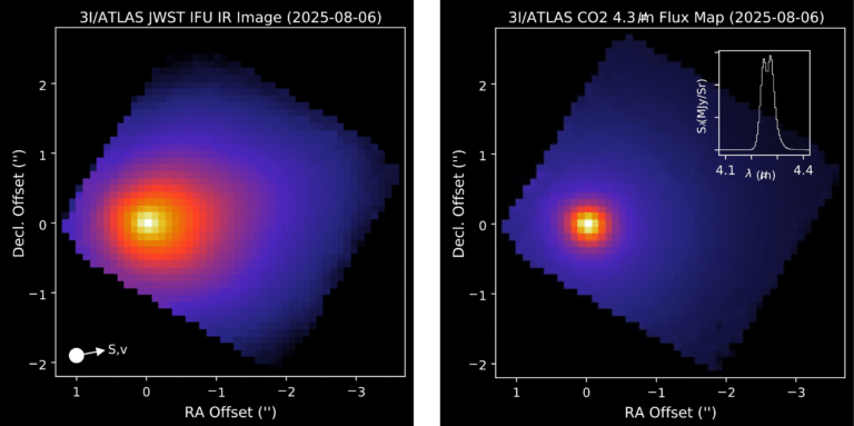 Comet 3I/ATLAS has been transformed by billions of years of space radiation, James Webb Space Telescope observations reveal
