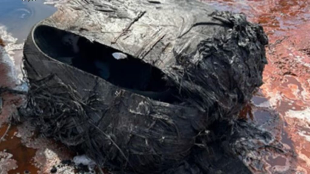 Charred lump of space debris, from secretive Chinese rocket, found still smoldering in the Australian outback