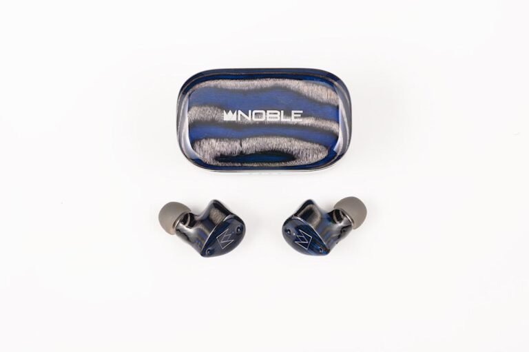 Noble Audio’s latest earbuds have a four-driver setup and a solid wood design