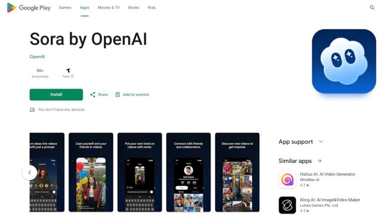 OpenAI’s Sora app is now available on Android