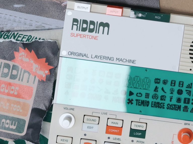 Teenage Engineering made a reggae-inspired sampler, complete with a weird microphone for vocals