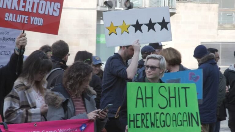 GTA 6 Devs Picket Rockstar Office As They Fight For Reinstatement