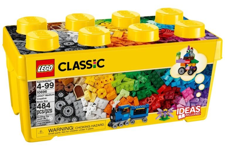 This 484-Piece LEGO Brick Box Is Nearly Free, Amazon Slashes 50% Off This Creativity Essential