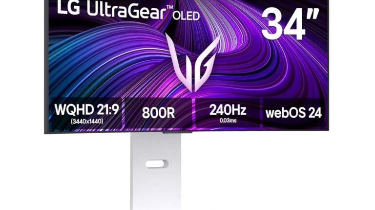 LG Drops Major Black Friday Deal on Its 240Hz 34-Inch Curved OLED Monitor, Now at New All-Time Low
