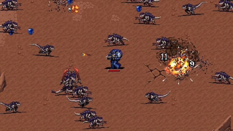 Vampire Survivors and Warhammer join forces in a new roguelite game