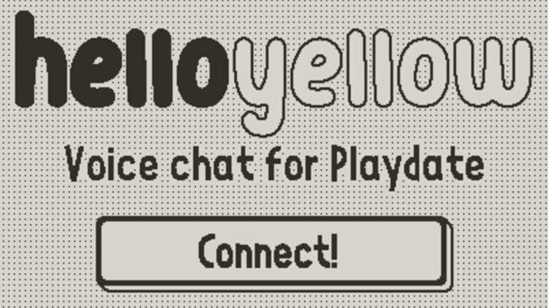 There’s a cute voice messaging app for Playdate now