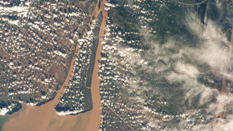 Bassac River, Southern Vietnam – NASA