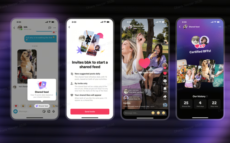 TikTok announces shared feed and collections features
