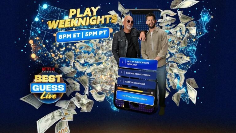 Best Guess Live is Netflix’s take on HQ Trivia