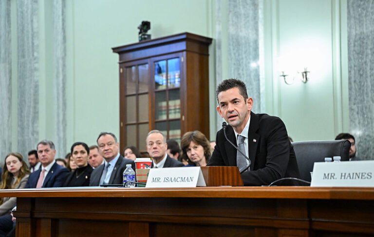 NASA nominee appears before Congress, defends plans to revamp space agency