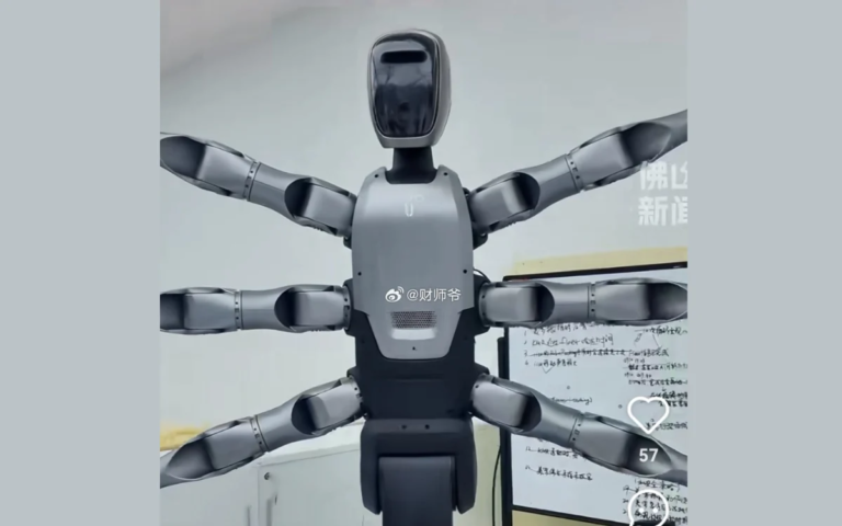 Midea unveils Miro U, the world’s first six-arm wheel-leg humanoid robot