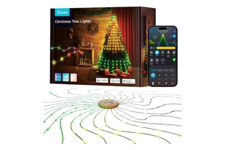 Govee Offloads Its Smart LED Lights at a Record Low, the Cheapest Way to Decorate Your Christmas Tree With Music Sync