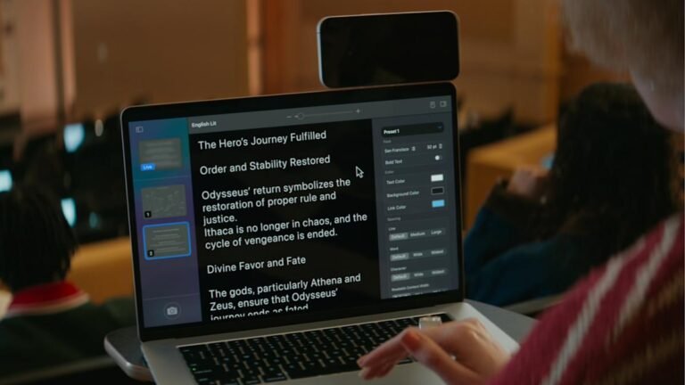 How to use Magnifier on a MacBook to zoom in on faraway text