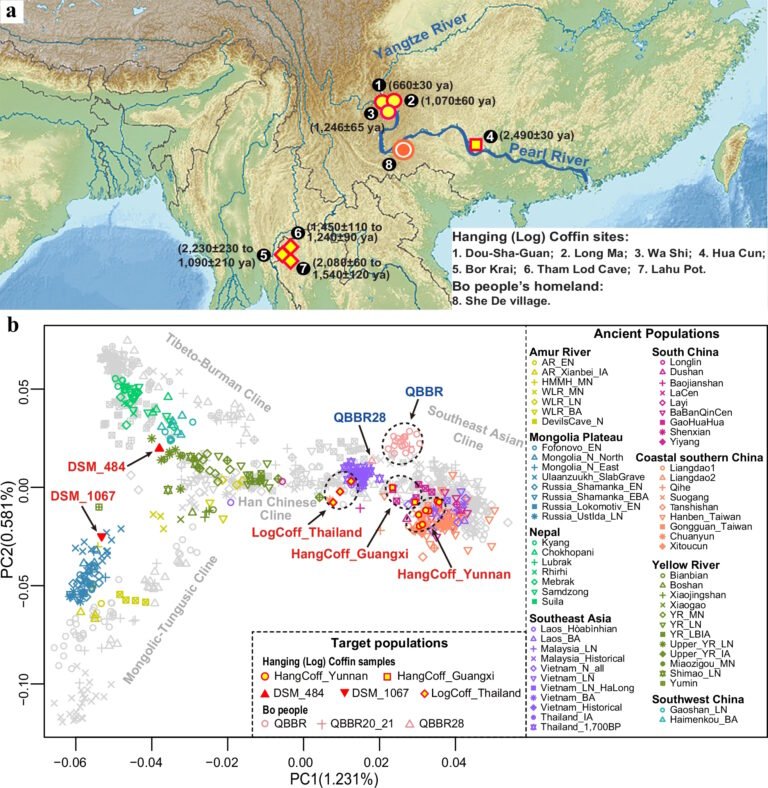 Ancient ‘hanging coffin’ people in China finally identified — and their descendants still live there today