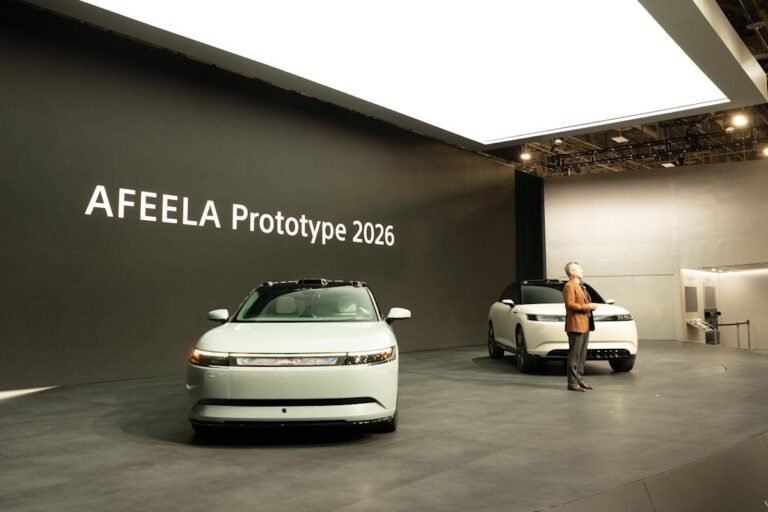 Sony Honda Mobility’s Afeela Prototype 2026 puts an SUV spin on its too-familiar sedan at CES