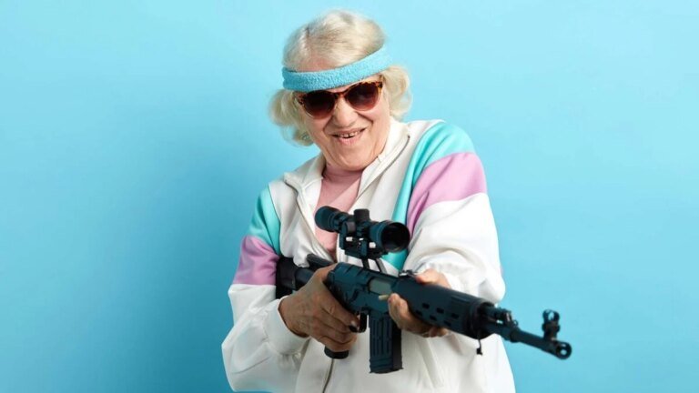 95-Year-Old Grandma Has Better Aim Than Many FPS Players