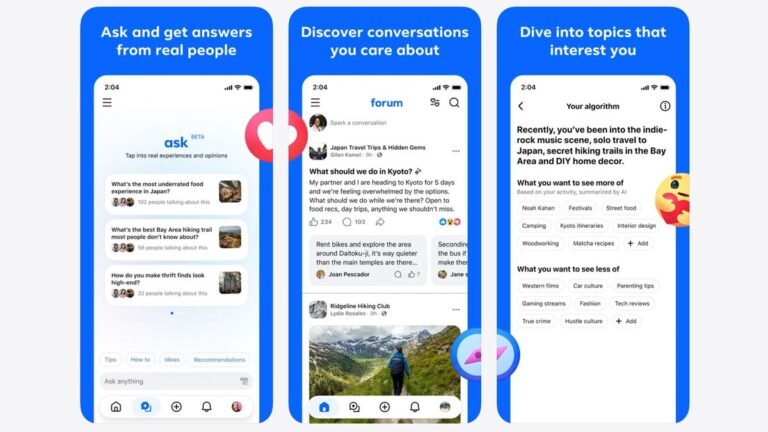 Meta’s latest app wants you to forget about Reddit and embrace the AI