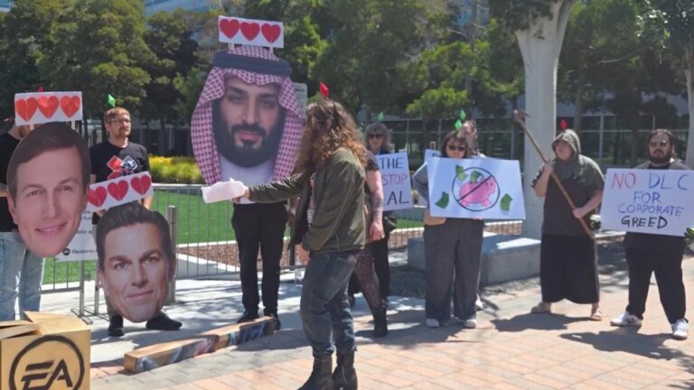EA’s Redwood Headquarters ‘Raided’ In Protest Of Saudi Arabia Takeover