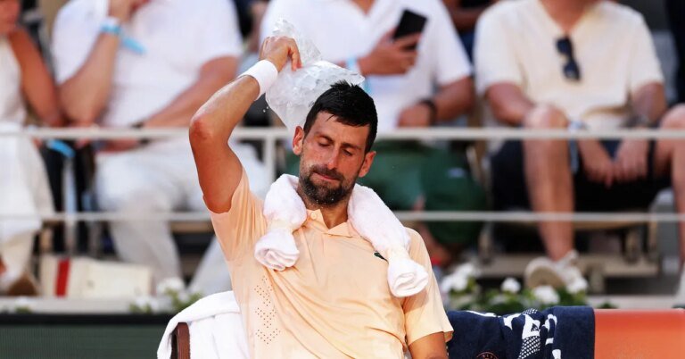 How Are French Open Players Dealing With the Paris Heat Wave?
