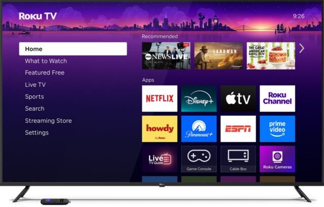 Roku OS’s home screen now features a large, permanent ad