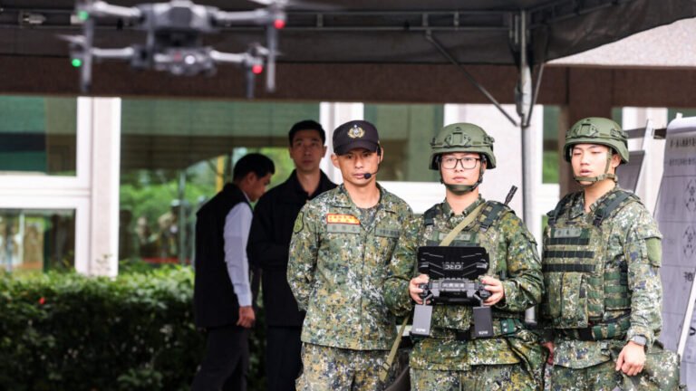 As China looms, Taiwan makes more drones for defense and the US military