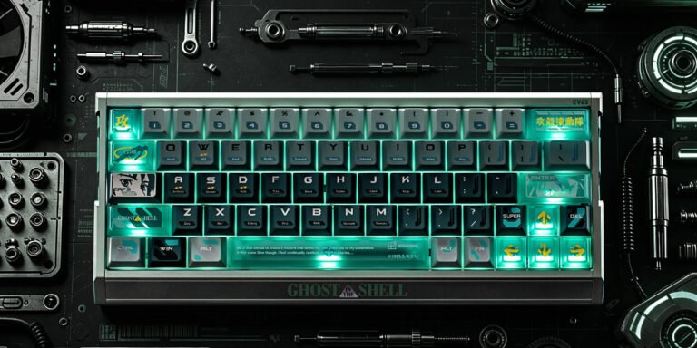 IQUNIX Launches Ghost in the Shell Collaboration Keyboards